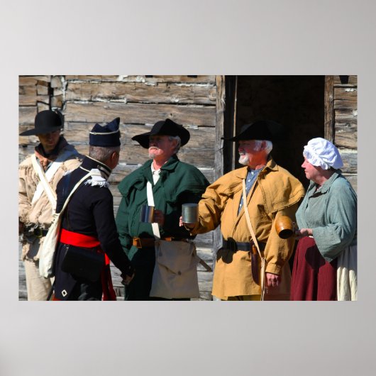 Poster Ration de Whiskey à Fort Osage, Missouri (8x12) (Devant)