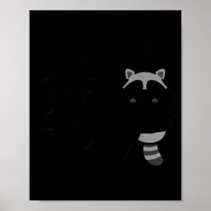 Poster Raton laveur malhonnête Mème de raton laveur drôle