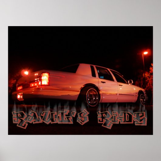 Poster Rauls Ride (Devant)