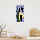 Poster Ravages dans un arbre au lever du soleil (Cuisine)