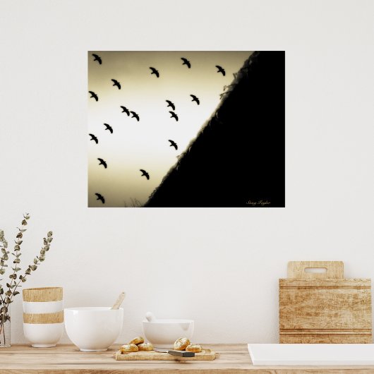 Poster Ravages en vol (Cuisine)