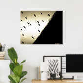 Poster Ravages en vol (Bureau à domicile)