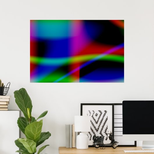 Poster Rave (Bureau à domicile)