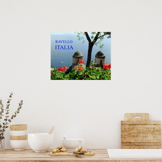 Poster ravello italia (Cuisine)