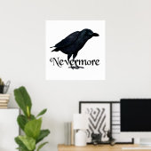 Poster Raven 3D Nevermore (Bureau à domicile)