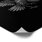 Poster Raven F-Caw-F Funny Raven Quote (Coin)