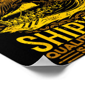 Poster Raven Flokis Shipyard Nordic Mythologie Viking (Coin)