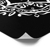 Poster Raven Mandala (Coin)