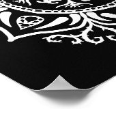 Poster Raven Mandala (Coin)