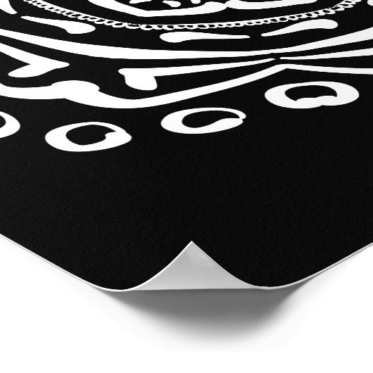 Poster Raven Mandala (Coin)