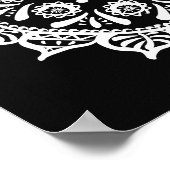 Poster Raven Mandala (Coin)