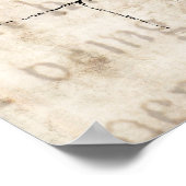 Poster Raven Silhouette (Coin)