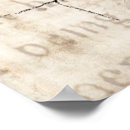 Poster Raven Silhouette (Coin)