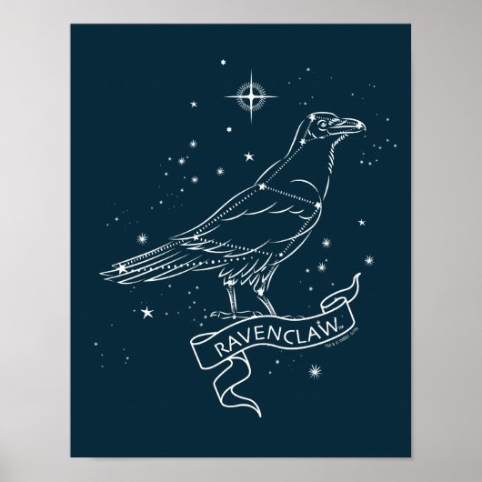 Poster RAVENCLAW™ - Graphique de constellation (Devant)