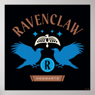 Poster RAVENCLAW™ Maison double aigle Diadem Graphique