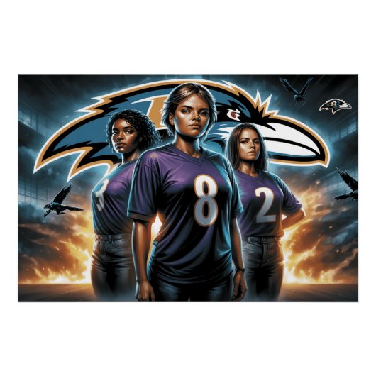 Poster Ravens Baltimore 13 (Devant)