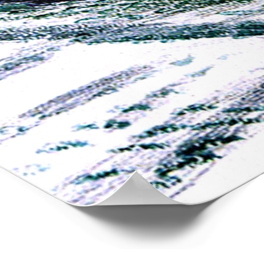 Poster Ravilier - Vicarage en hiver, (Coin)