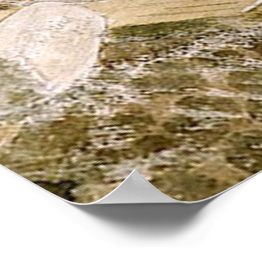 Poster Ravilieux - Convoi Passant une île (Coin)