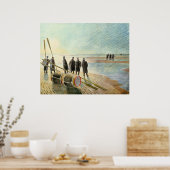 Poster Ravilious - Dangerous Work at Low Tide, (Cuisine)