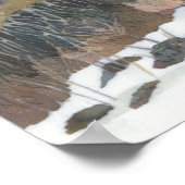 Poster Ravin neigeux (Coin)