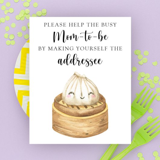 Poster Ravioli chinois - Aider la maman occupée