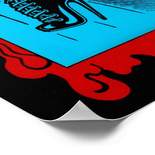 Poster Ravissement du col roux (Coin)