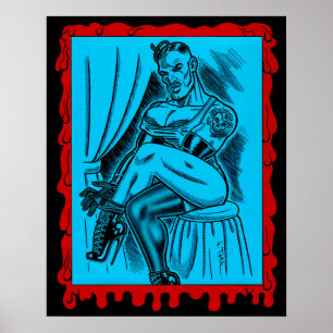 Poster Ravissement du col roux