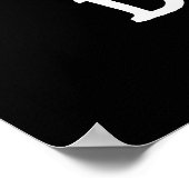 Poster Rawr Dough Funny Food Pun Dark BG (Coin)