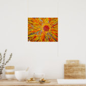 Poster "Ray of Hope" de Candy Waters Artiste de l'autisme (Cuisine)