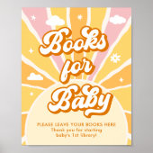 Poster Ray of Sunshine Baby shower Livres pour bébé (Devant)