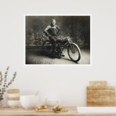 Poster Ray Weishaar Winner à 100 miles. Course [1914] (Cuisine)