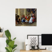 Poster Raymond IV de Saint-Gilles La Croix (Bureau à domicile)