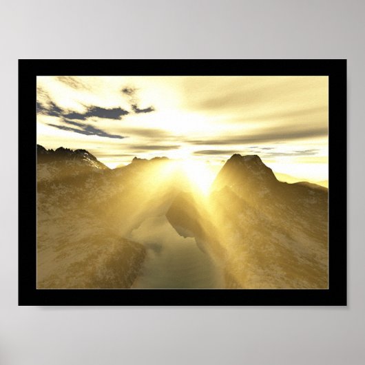 Poster Rayon solaire (Devant)