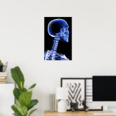 Poster Rayon X rapproché des os du cou (Bureau à domicile)