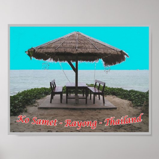Poster Rayong - Ko Samet Rayong - Thailand - (Devant)