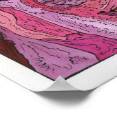 Poster Rayonnant (Coin)