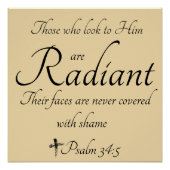 Poster Rayonnant en Lui (Devant)