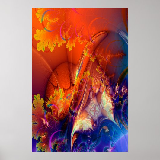 Poster Rayonnement de soleil (Devant)