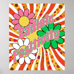 Poster Rayonner de Positivité