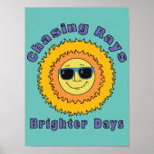 Poster Rayons de chasse (Devant)