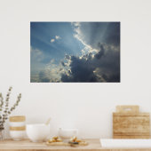 Poster Rayons de Dieu majestueux (Cuisine)