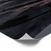 Poster Rayons de lumière (Coin)