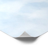 Poster Rayons de lumière de la Croix Religieuse (W/Clouds (Coin)