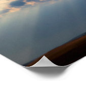 Poster Rayons de soleil venant d'en haut (Coin)