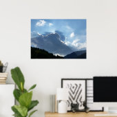 Poster rayons et nuages (Bureau à domicile)