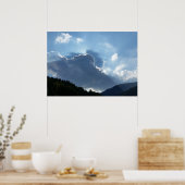Poster rayons et nuages (Cuisine)