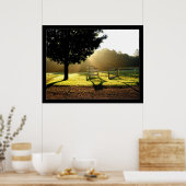 Poster Rayons lumineux 2 (Cuisine)