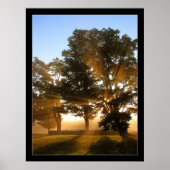 Poster Rayons lumineux 4 (Devant)