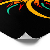 Poster rayons solaires (Coin)