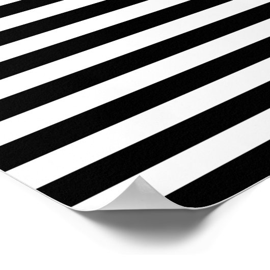 Poster Rayures et cercles I (Coin)